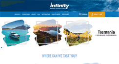Desktop Screenshot of infinityholidays.com.au